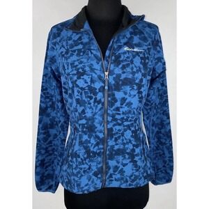 Eddie Bauer First Ascent Sandstone 2.0 Softshell Jacket Women Sz L Blue Hiking